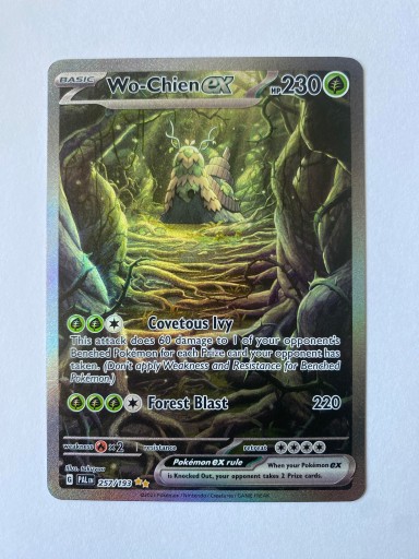 Wo-Chien ex - 257/193 - Special Rare - Pokemon  Opinie - Allegro