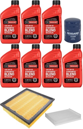 MOTORCRAFT 5W30 + ФІЛЬТРИ FORD F150 3.5 15-20