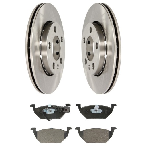 ДИСКИ КОЛОДКИ ПЕРЕДНІ SKODA FABIA І II VW POLO 239MM