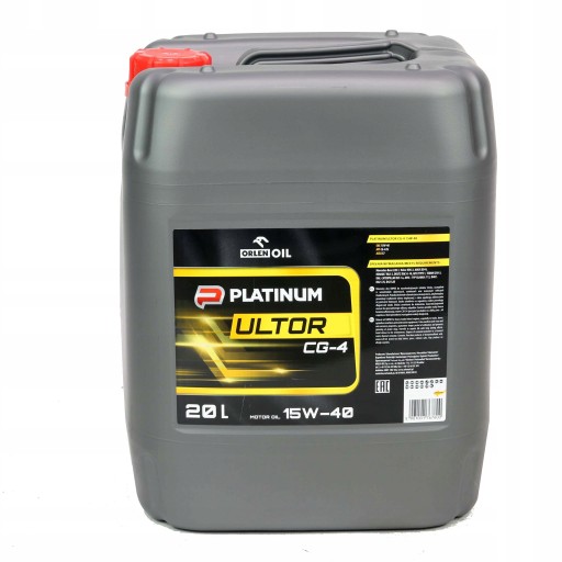 Моторное масло Orlen PLATINUM ULTOR CG4 15W40 20L