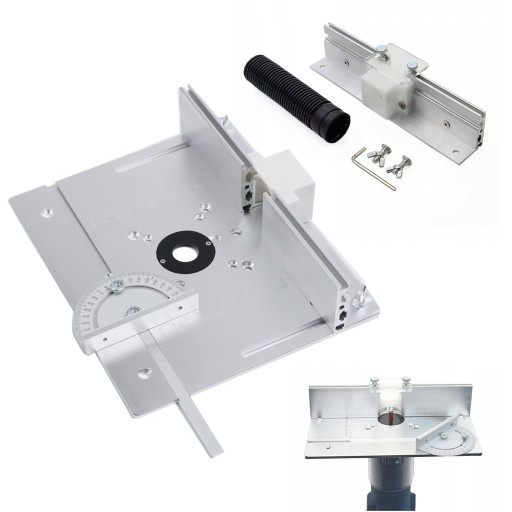 АЛЮМИНИЕВАЯ ПЛАСТИНА ДЛЯ ФРЕЗЕРНОГО СТАНКА ВЕРХНЯЯ ВСТАВКА ДЛЯ СТОЛА.