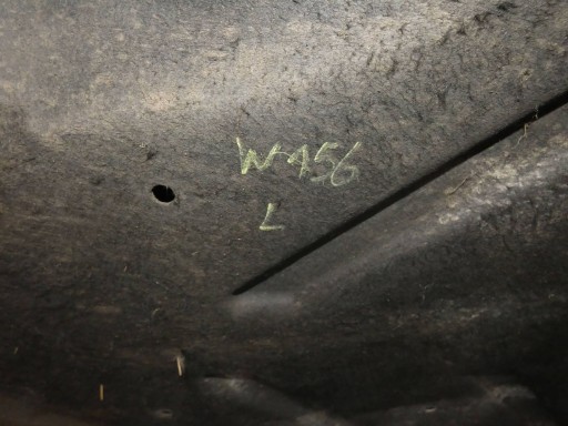 MERCEDES GLA W156 cover chassis left lower