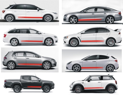 Универсальные ремни красные наклейки авто тюнинг