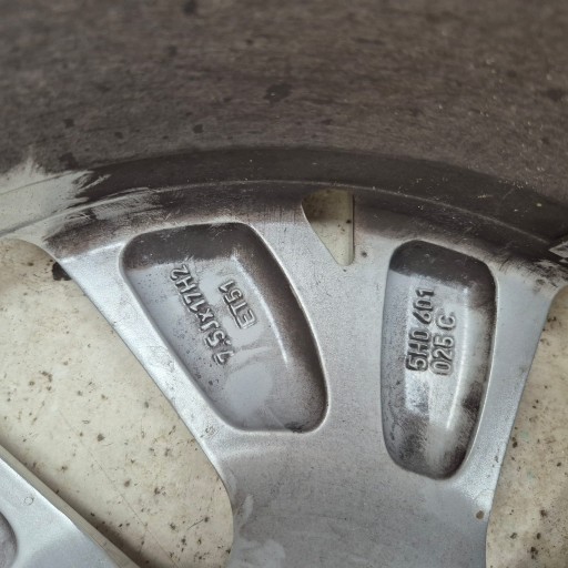 disk ALU VW GOLF VIII 8 5H0 17" 7.5JX17 ET51 5X112 5H0601025C