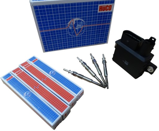 HUCO 132302 КОМПЛ РЕЛЕ СВЕЧЕЙ НАКАЛИВАНИЯ + СВЕЧИ