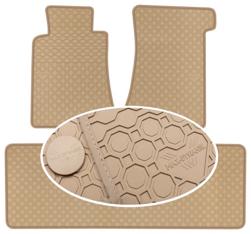 Mercedes SL III R107 CP 71-89 резиновые коврики PRIMELINER