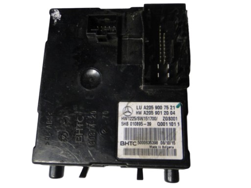 Mercedes glc x253 253 модуль контроллера кондиционера внедорожника a2059007521