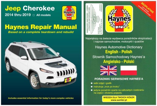 Jeep Cherokee KL 2014-19 посібник з ремонту Haynes