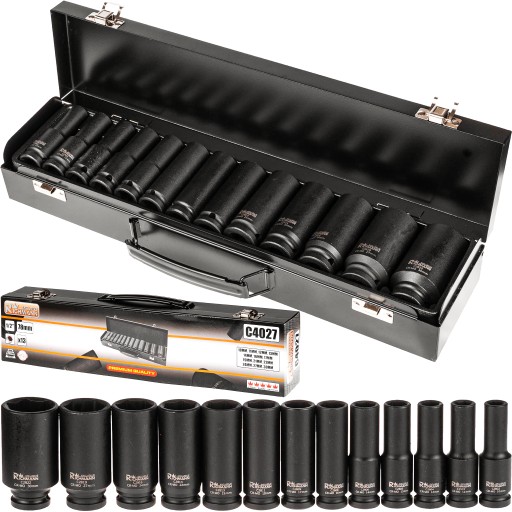 RICHMANN НАБІР ГОЛОВОК ДОВГИХ 1/2' 13 ЕЛЕМЕНТ.