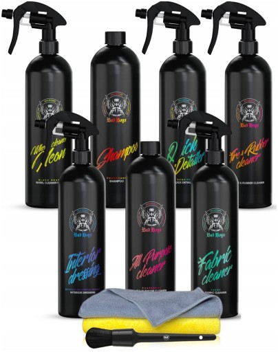 Мега набор автомобильной косметики RR Customs RRC Bad Boys в подарок