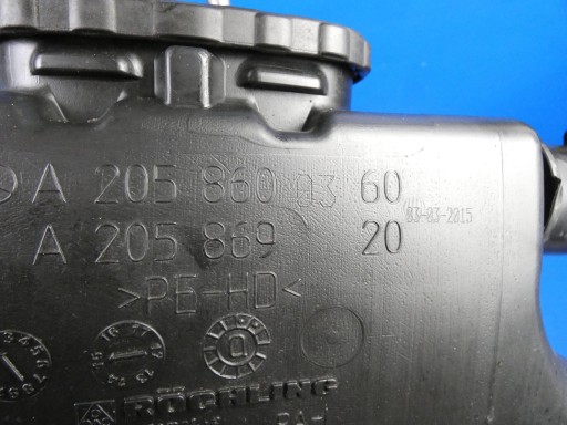 MERCEDES C KLASA W205 tank of gas washers