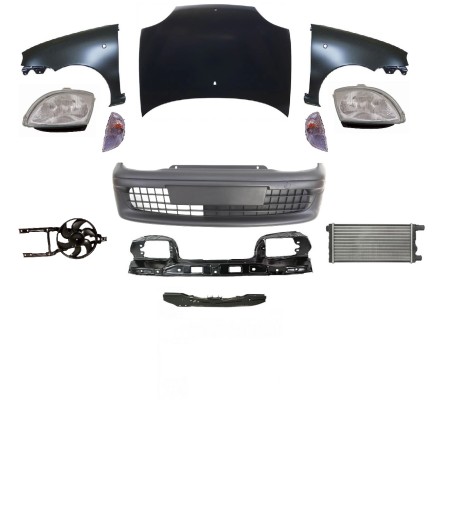 0046511948 - SEICENTO 98-09 ПЕРЕДНИЙ БАМПЕР БАМПЕРА