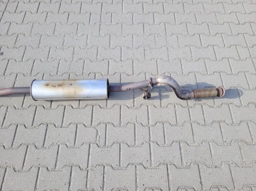 exhaust pipe TLUMIK central KONCOWY PEUGEOT 3008 II 1.2 THP