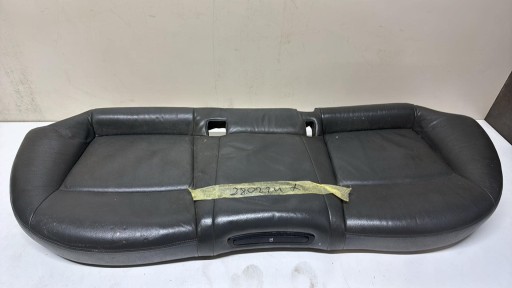 SIEDZISKO Sitz SAAB 93 9-3 II Sitz graue Leder hinten heck Blende Abdeckung