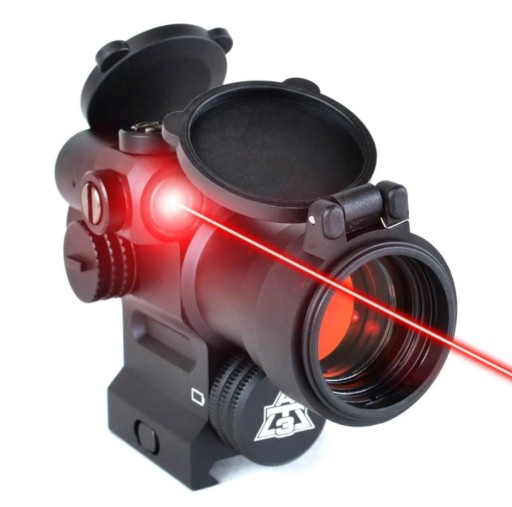 Kolimátor AT3 Tactical LEOS 2 MOA s červeným laserom