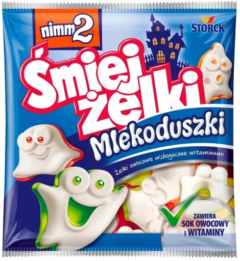 Żelki Nimm2 Śmiejżelki Mlekoduszki z wit. 90g (4014400921588