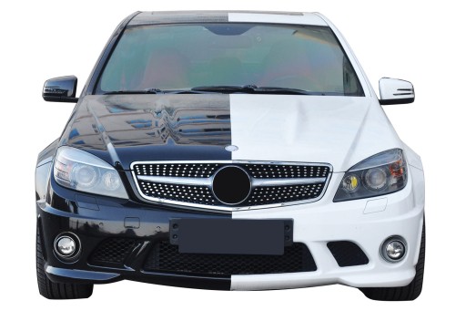 MERCEDES C-Class W204 2008-14 GRILL DIAMOND SILVER