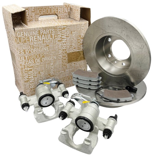 RENAULT ДИСКИ КОЛОДКИ ЗАТИСКАЧІ ЗАДНІЙ RENAULT MASTER 3