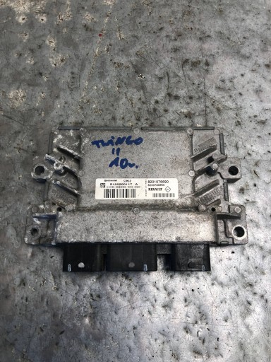 Комп'ютер двигуна renault twingo ii 8201076690