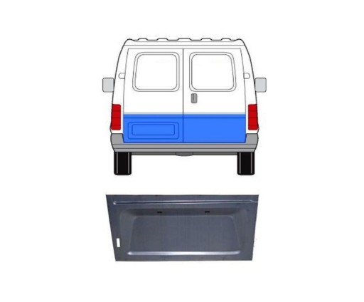 2515152 - РЕМОНТ ДВЕРЕЙ FORD TRANSIT 09.91-2515152 ПРАВА