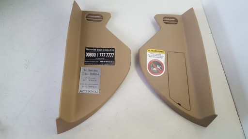 dashboard console tension belts Mercedes W251 3,0 CDI