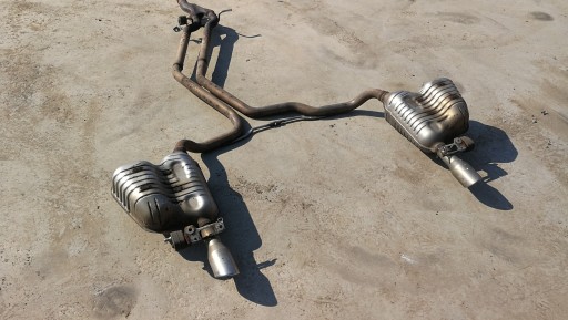 muffler, exhaust AUDI A6 C6 LIFT 2.7 3.0 TDI