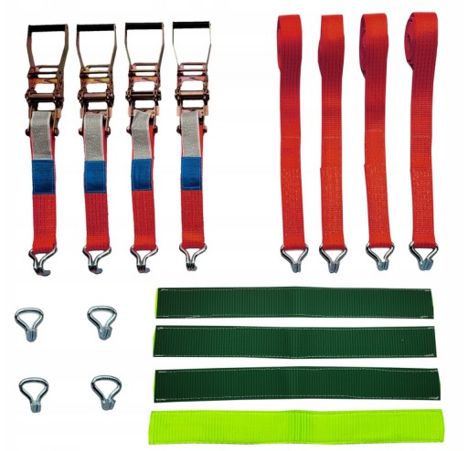 4 Транспортні стрічки 3PKT Grass Red 4a3