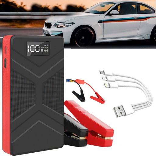 АВТОМОБИЛЬНЫЙ POWER BANK STARTER BOOSTER 30000MAH СО СВЕТОДИОДНЫМ ФОНАРЕМ
