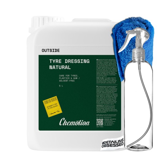 CHEMOTION TIRE DRESSING NATURAL 5000мл для шин и наружных пластиков