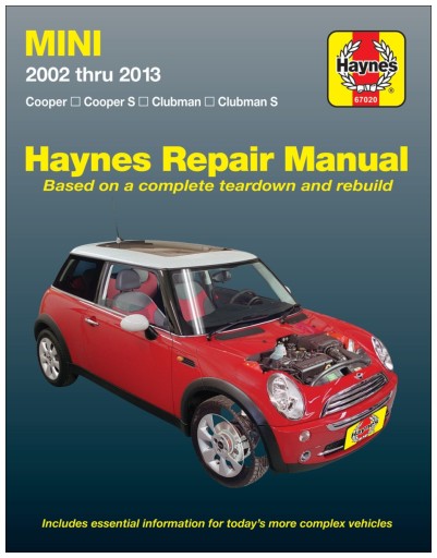 Mini Cooper Clubman (2002-2013) - руководство по ремонту Haynes 24h
