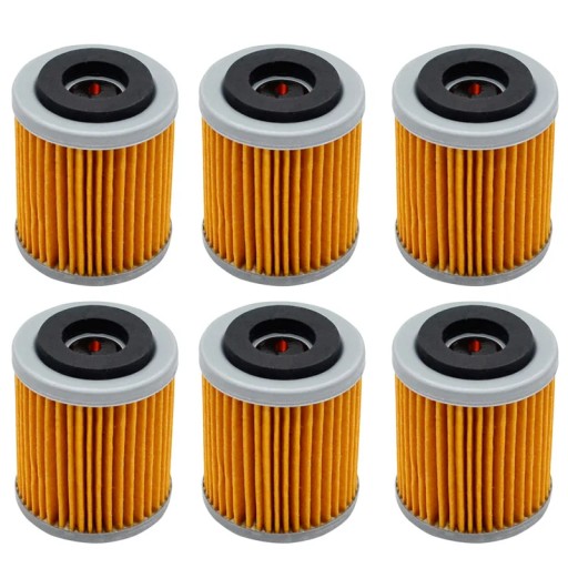 BD600386-6 - Масляний фільтр Style 6pcs для YAMAHA TTR чорний