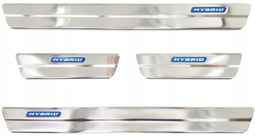 TOYOTA COROLLA XII 2018-НАКЛАДКИ НА БІЧНІ СПІДНИЦІ