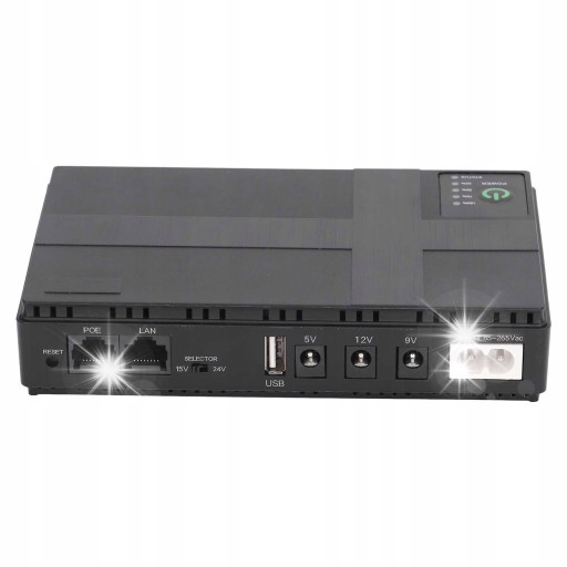 Дбж аварійного живлення від батареї 10400 mah 5v/9v/12v/poe