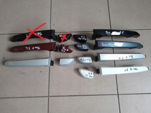 HYUNDAI TUCSON II 2015-20 РУЧКА ДВЕРЕЙ ПРАВА ЗАДНЯ