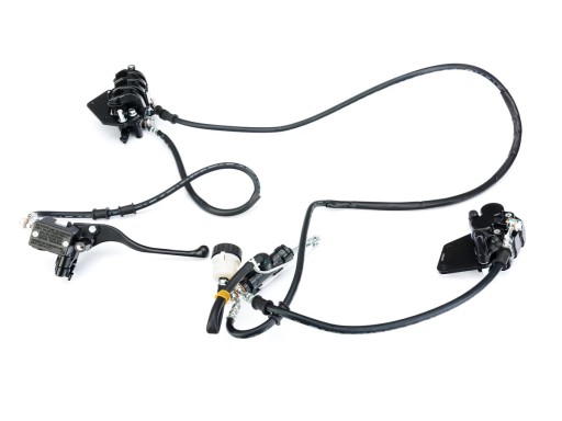 02-DY150-B021-1000 - Тормоз в сборе для Romet Z-XT 125 2020 г. (CBS)