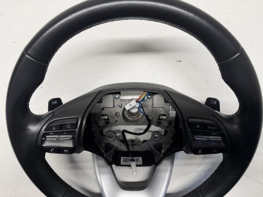 steering wheel, leather TEMPOMAT with shifting HYUNDAI KONA EV B LADNA 2018