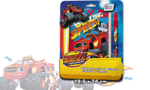 Набір письмового приладдя Nickelodeon Blaze і Mega Machines з 2 предметів