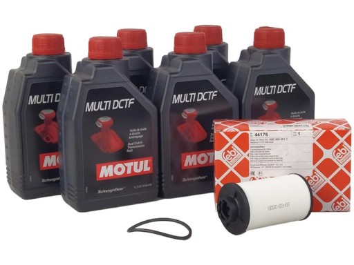 6^MULTI 1L;FEB - FEBI ФІЛЬТР DSG + МАСЛО 6L SEAT LEON II 1P III 5F