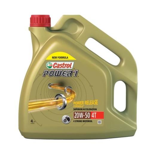 Масло 4T Castrol Power 1 20w50 4L мінеральне