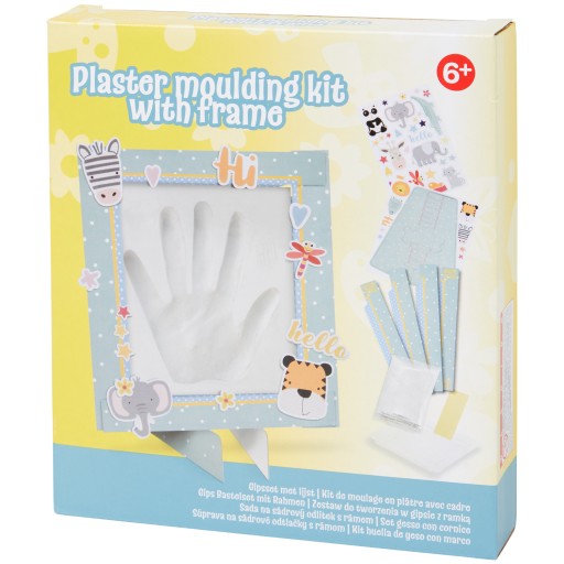 Набір для створення відбитка руки в гіпсі з рамкою