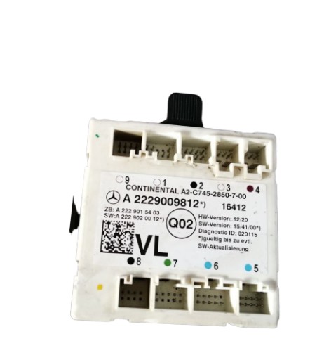 2218704593 - МОДУЛЬ ДВЕРЕЙ MERCEDES A 2229009812