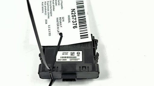 Модуль 284z18966r підйомника renault master iii