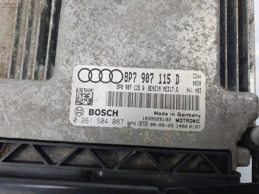 computer motore ECU 8P7907115D AUDI A3 8P