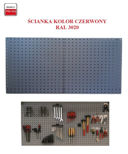 Дошка 1200 майстерня інструменти ПІДВІСИ настінна панель контейнери кольори
