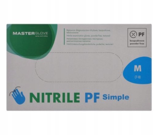 Нитриловые Защитные Перчатки Без Пыли Размер M