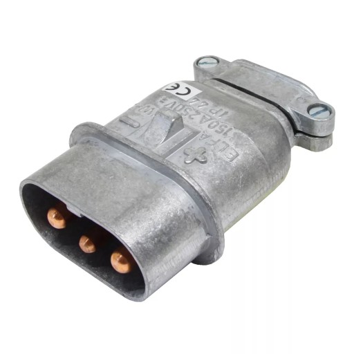 ZW-2 - Штепсельна вилка зв-2 150А 250В 3П, 250В ДК для візків