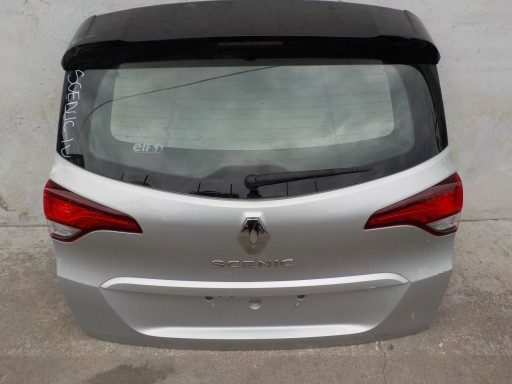 RENAULT SCENIC IV 16 - ЗАДНЯ КРИШКА БАГАЖНИКА