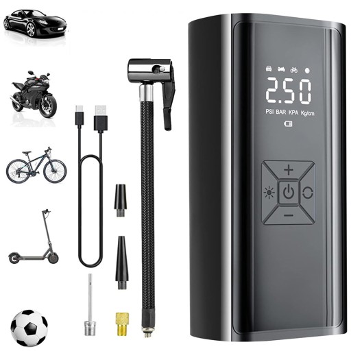 АВТОМОБИЛЬНЫЙ КОМПРЕССОР НАСОС КОМПРЕССОР LED 12V LCD