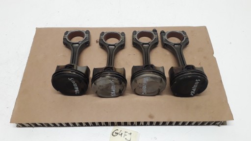 KIA HYUNDAI 1.6 T-GDI G4FJ ПОРШЕНЬ З ШАТУНОМ