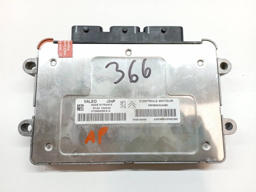 control unit of the engine 9651696680 9665424480 1.4 B 73KM Peugeot 207 and